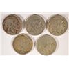 Image 1 : 5 DIFFERENT BUFFALO NICKELS ( 16-D,18,19,20,21) AG-VF