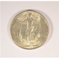 1945 WALKING LIBERTY HALF DOLLAR CH BU