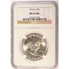 Image 1 : 1950-D FRANKLIN HALF DOLLAR NGC MS63 FBL