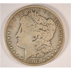 1903-S MORGAN DOLLAR FINE