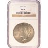 Image 1 : 1927 PEACE DOLLAR NGC AU-58