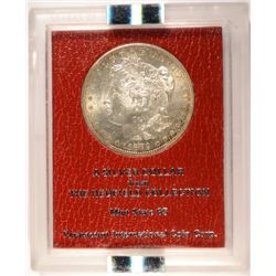 1879-S MORGAN DOLLAR RED FIELD MS65 NGC MS63