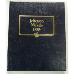 1938 THRU 1882 COMPLETE JEFFERSON NICKEL SET IN  BINDER