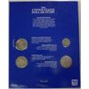 Image 2 : THE UNITED STATES DOLLAR STORY,  1921` MORGAN, 1922 PEACE DOLLAR, IKE AND SBA
