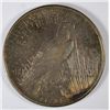 Image 2 : 1921 PEACE SILVER DOLLAR, XF+ NICE COIN