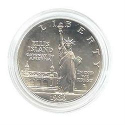 US Commemorative Dollar Uncirculated 1986-P Statue of L