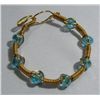 Image 1 : 50.00CTW ALUMINUM WIRED CRYSTAL BRACELET
