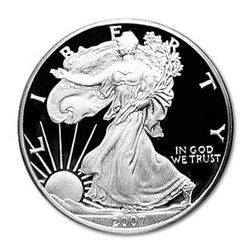 Proof Silver Eagle 2007-W