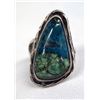 Image 1 : Vintage Navajo Green Variscite Turquoise Ring