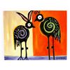 Image 1 : Original Painting ''The Odd Couple'' by Savarese