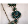 Image 3 : Zuni Sterling & Turquoise Watch Bracelet, Signed
