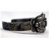 Image 2 : Navajo Early 1900's Sterling Turquoise Bracelet