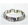 Image 1 : Zuni Sterling Mother of Pearl Bracelet - Sivtea