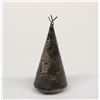 Image 2 : 1940s Navajo Sterling Teepee Salt Shaker