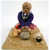 Image 4 : 3 Navajo Cloth Doll  Figures Grinding Corn