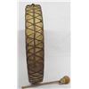 Image 4 : Large Plains Indian Drum and Beater