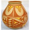 Image 1 : Isleta Pueblo Polychrome Olla - J Gonzalez