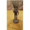 Image 2 : Small Bronze Indian Boy Statue