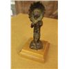 Image 5 : Small Bronze Indian Boy Statue