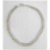Image 1 : Sterling Silver Mesh Choker