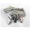 Image 1 : Sterling Silver Frog Pin -- Diane Reed