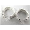 Image 4 : Sterling Silver Mesh Ring, Bracelet & Earrings