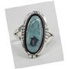 Image 2 : Navajo Sterling Turquoise Ring -- Connie Willie