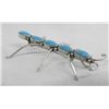 Image 1 : Navajo Sterling Turquoise Pin/Pendant Lee Charley