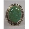 Image 1 : Navajo Sterling Turquoise Ring -- A Marianc