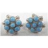 Image 4 : Zuni & Hopi Sterling Pierced Post Earrings