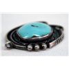 Image 2 : 1980s Navajo Sterling Turquoise Pendant