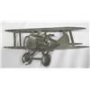 Image 2 : Vintage Aluminum Bi-Plane Dimensional Plaque