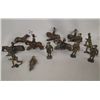 Image 1 : Collection of Fourteen Lead Soldiers