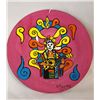 Image 1 : Day of the Dead Wood Plate by V. Sanchez