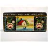 Image 3 : Vintage Mexican Lacquer Ware Hand-Painted Box