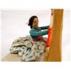 Image 4 : Navajo Weaver Doll With Loom & Baby