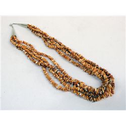 Santo Domingo Four Strand Graduated Shell Necklace