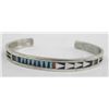 Image 1 : Zuni Inlaid Bracelet by C. Dishta