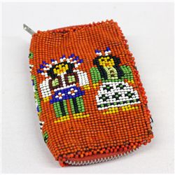 Cherokee Fully Beaded Change Purse