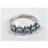 Image 1 : Zuni Sterling Silver & Turquoise Ring