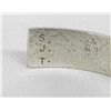 Image 2 : Navajo Sterling Turquoise Channel Inlay Bracelet