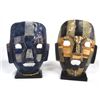 Image 1 : 2 Mexican Masks on Stands