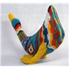 Image 2 : Hand Beaded Wooden Duck Figure - Kills Thunder