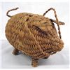 Image 2 : Mexican Woven Straw Piggy Bank