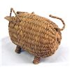 Image 3 : Mexican Woven Straw Piggy Bank