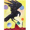 Image 1 : Acrylic Painting Raven - Kills Thunder