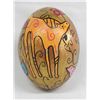 Image 1 : Hand Painted Ostrich Egg  - Kills Thunder