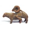 Image 2 : Navajo Carved Amorous Ram & Ewe Fetish
