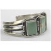 Image 3 : Navajo Turquoise Sterling Bracelet