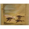 Image 2 : Framed Watercolor 3 Ducks Flying - Showman